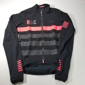 Rapha RCC Pro Team Training Jacket Jersey Men's Size Small S Black Lined